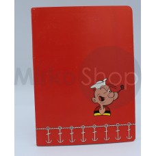 BRACCIO DI FERRO QUADERNO NUOVO 1981 RARO 